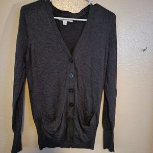 Gray laudren Conrad cardigan